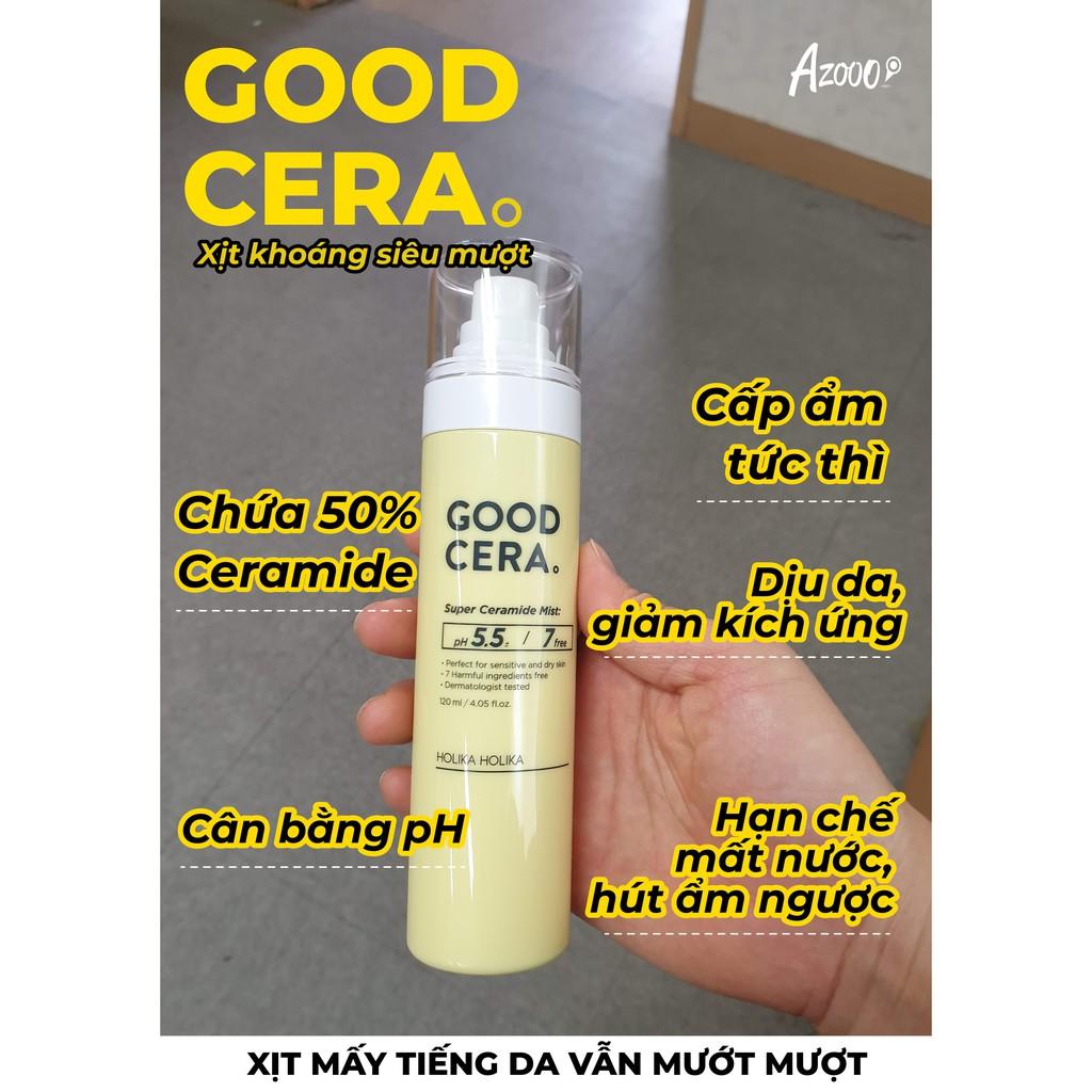 [Siêu Sale Cận Date] Xịt Khoáng Holika Holika Good Cera Super Ceramide Mist 120ml