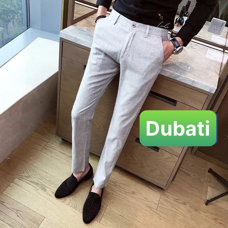 QUẦN NAM TÂY ÂU CHẤT VẢI CO GIÃN NHẸ MẶC ĐI CHƠI ĐI LÀM ĐỀU ĐƯỢC- DUBATI FASHION