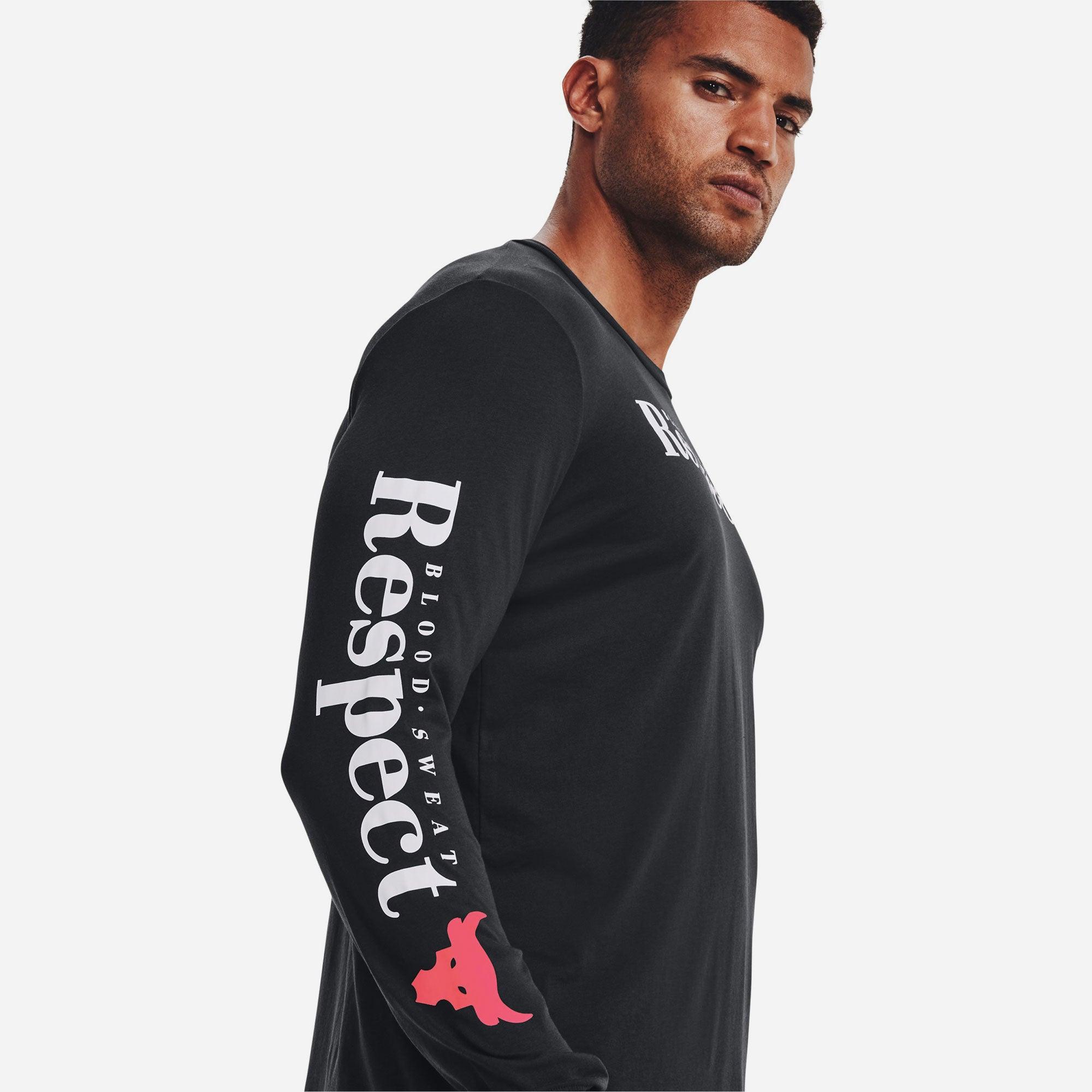 Áo tay dài thể thao nam Under Armour Pjt Rock Respect - 1373761-001