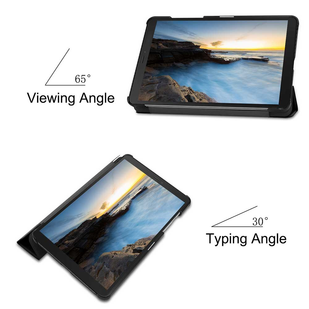 Bao da chống sốc siêu mỏng cho máy tính bảng Samsung Galaxy Tab A8 8.0 T295 / T290 / T297 (bảo vệ toàn diện, chất liệu cao cấp, mặt da siêu mịn) - Hàng nhập khẩu