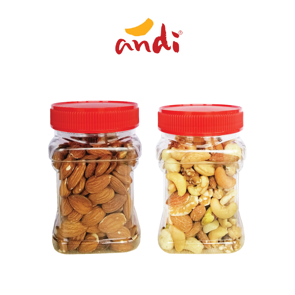 Combo Hạt Hạnh Nhân Không Muối 227g - Hạt Quý Phi 227g