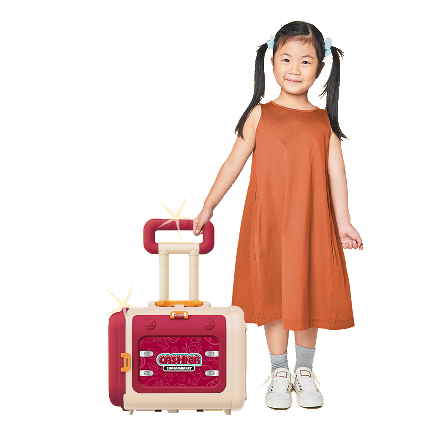 Bộ vali siêu thị 3 trong 1 46 chi tiết STCQ
