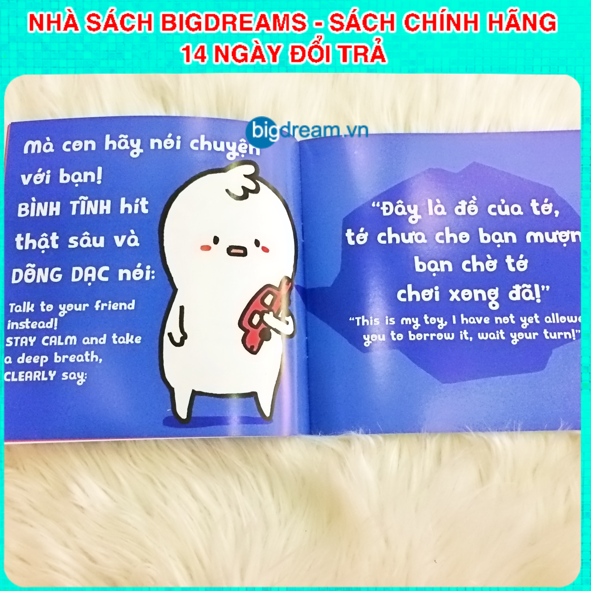 BẢN MỚI SONG NGỮ Miu Bé Nhỏ Đừng Khóc Nhè Nhé! Phần1 Ehon Kĩ Năng Sống Cho Bé 1-6 Tuổi Miu miu tự lập hiểu chuyện