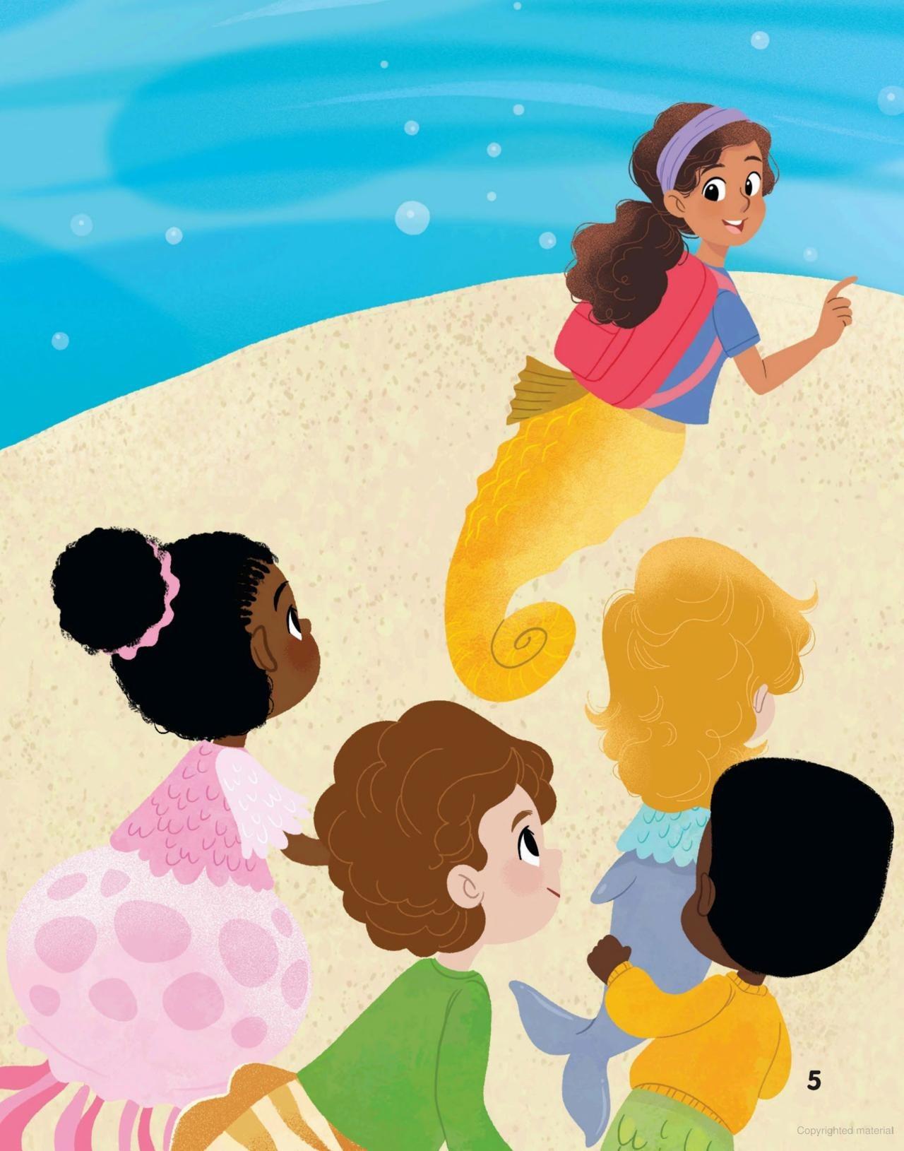 Sách ngoại văn: Mermaid Days - Book 2 - The Sea Monster