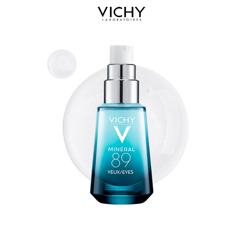 Vichy Minéral 89 Eyes - Kem Xoá Tan Bọng Mắt Cùng Với Nếp Nhăn 15ml