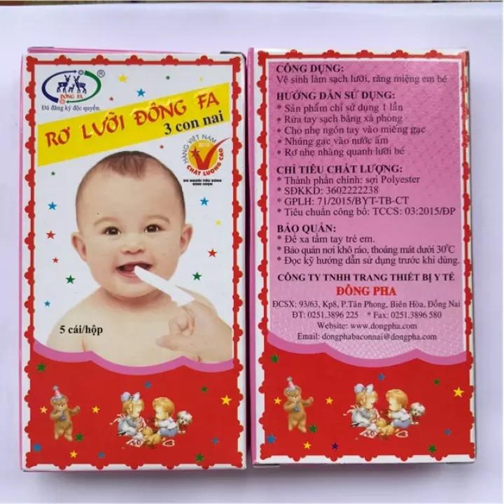 1 HỘP GẠC RƠ LƯỞI ĐÔNG PHA (3 CON NAI)