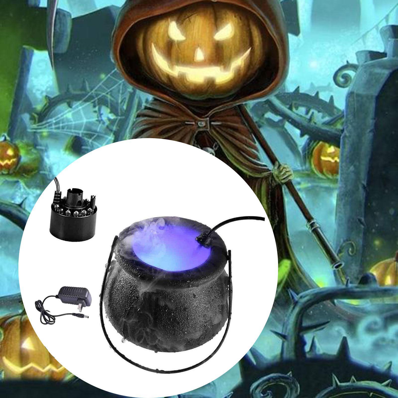 Halloween  Mister and Witch Bucket US 110V Plug for Vase Basin