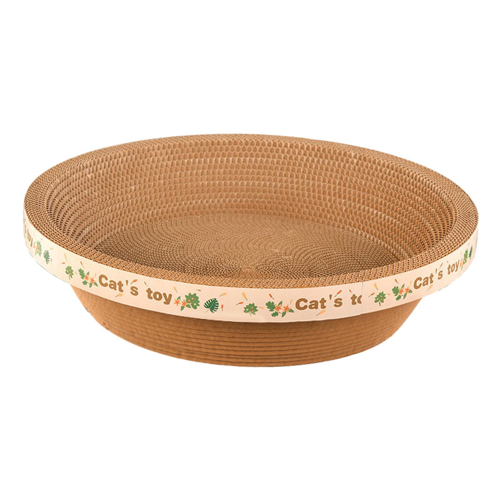 Cat Scratcher Pad Nest Cat Scratcher Cardboard for Kitty Kitten Pet Supplies