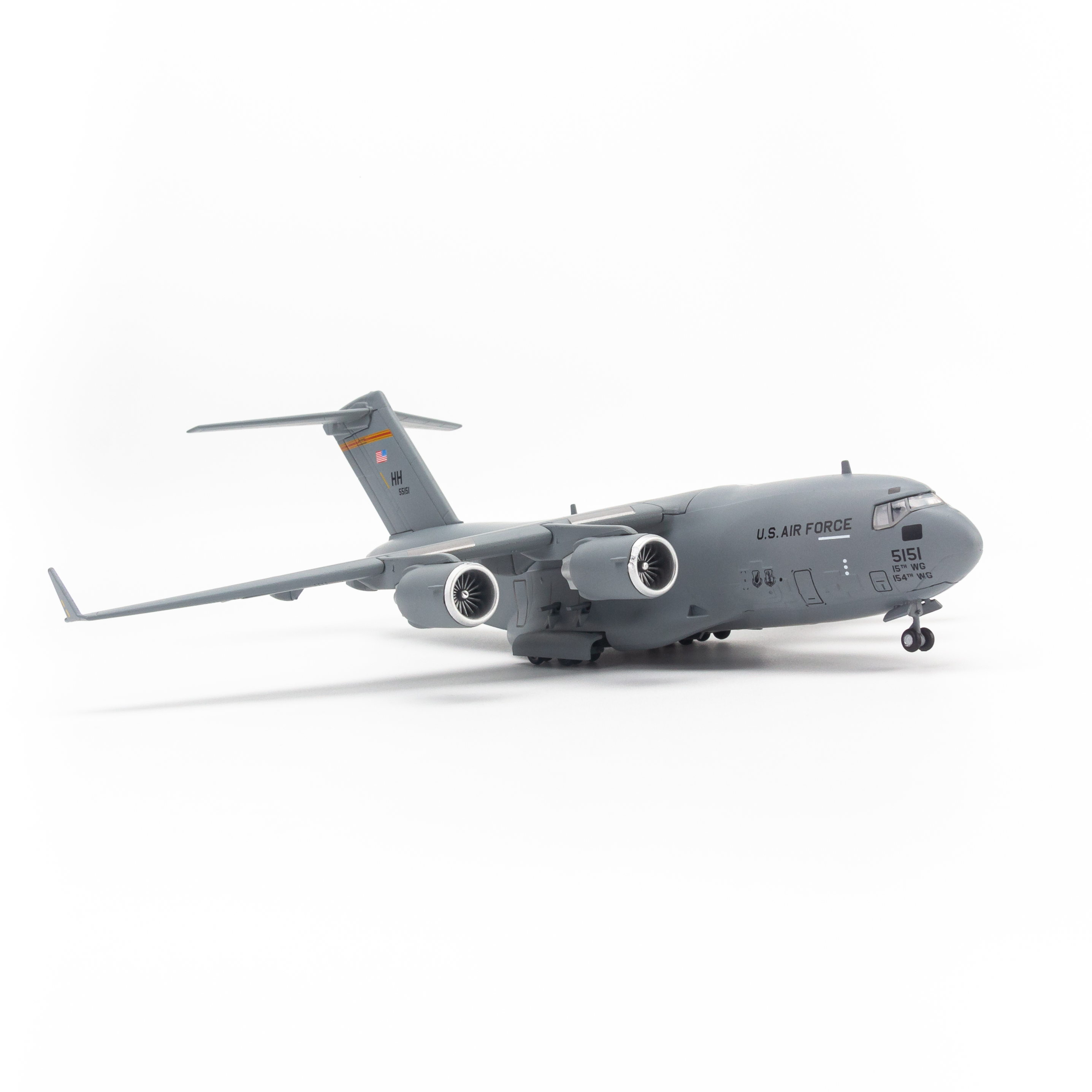 Mô hình máy bay Vận tải quân sự C17A Globemaster III USA 1:200