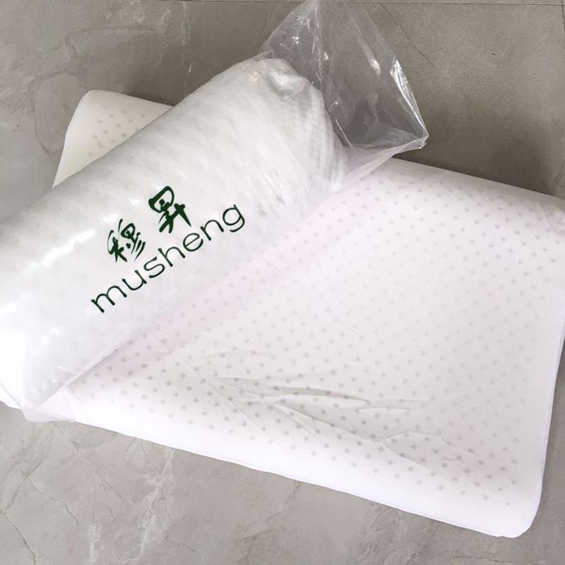 Khuyến Mãi Musheng Thái Lan Gối Cao Su Thiên Nhiên Cổ Gối Gối Cổ Gối Lõi Người Lớn Gối Cao Su Cuộn Gối