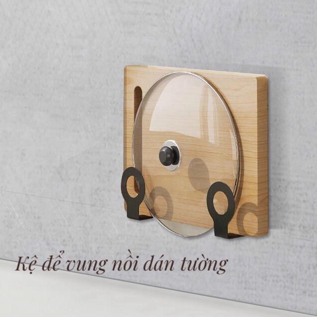 Kệ để vung nồi, kệ để thớt, kệ dán tường, kệ inox sơn tĩnh điện, kệ để đồ phòng bếp