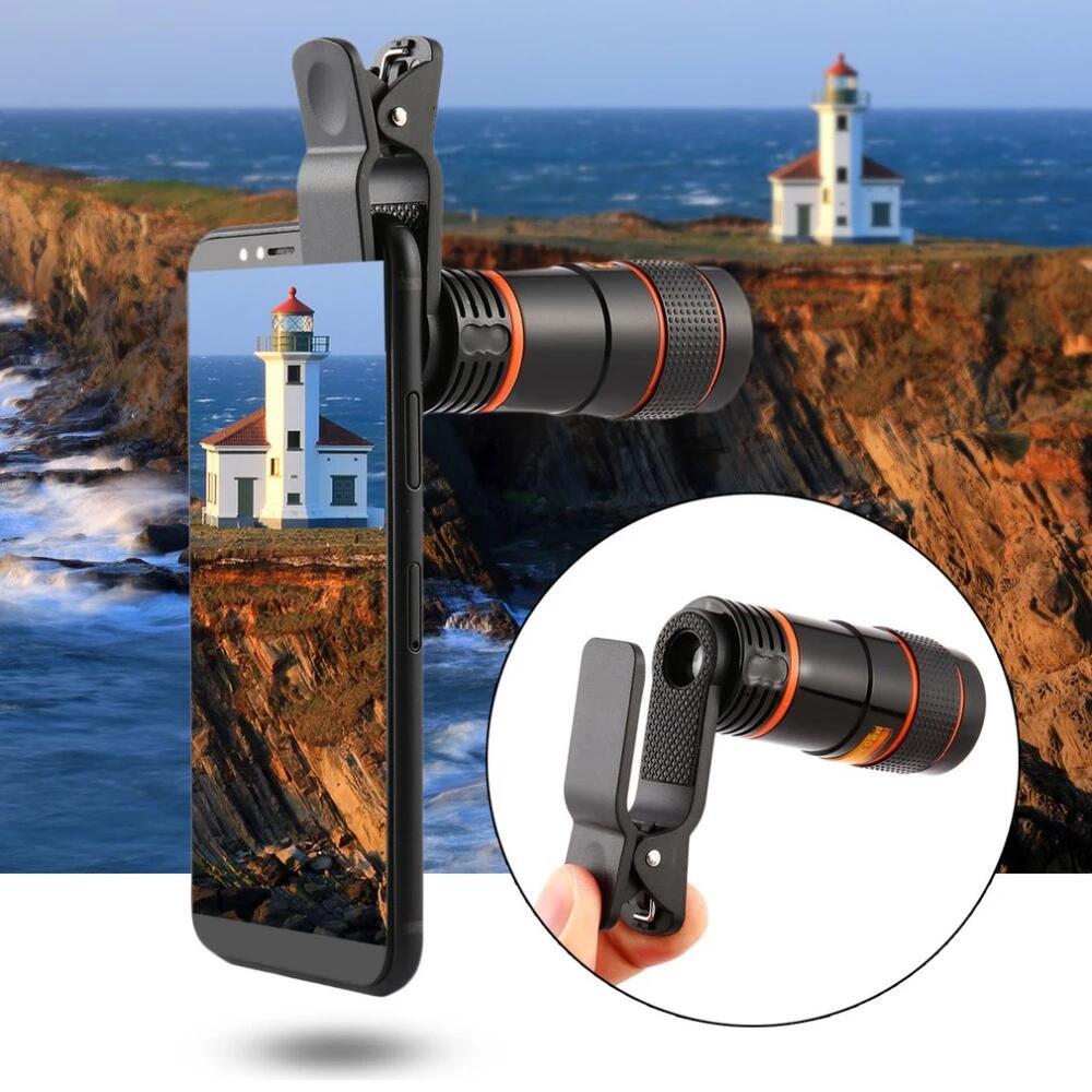 Ống Kính Phóng To 8X HD Không Vignetting Tám Lần Cho Điện Thoại Di Động