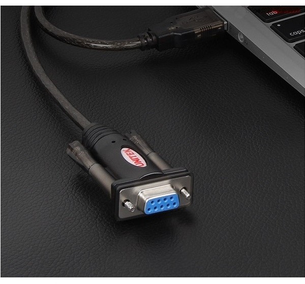 Cáp USB sang cổng Com Rs232 chân âm Unitek Y-105D