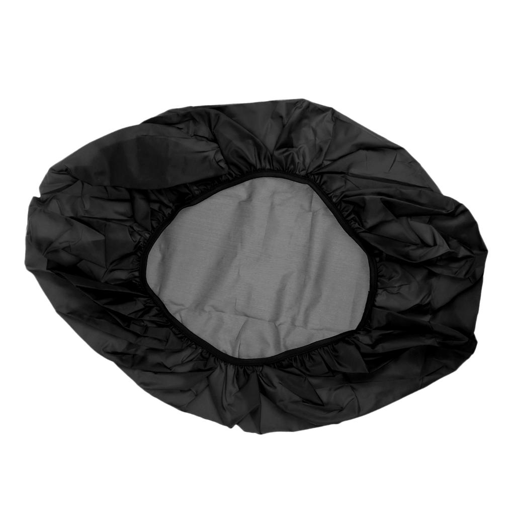Waterproof Dust Rain Cover Travel Hiking Backpack Camping Bag Black