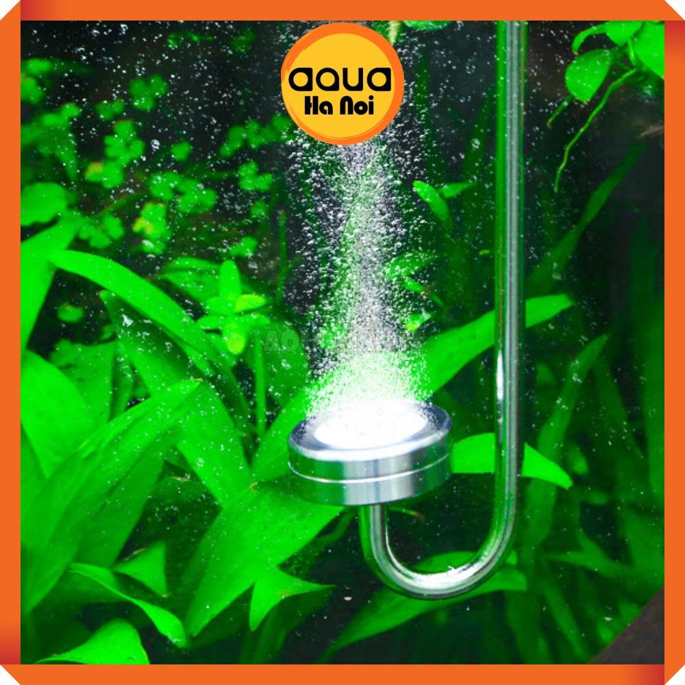 Sủi CO2 inox treo thành hồ thủy sinh cá cảnh - siêu mịn - dài 20/25/30/35/40 cm