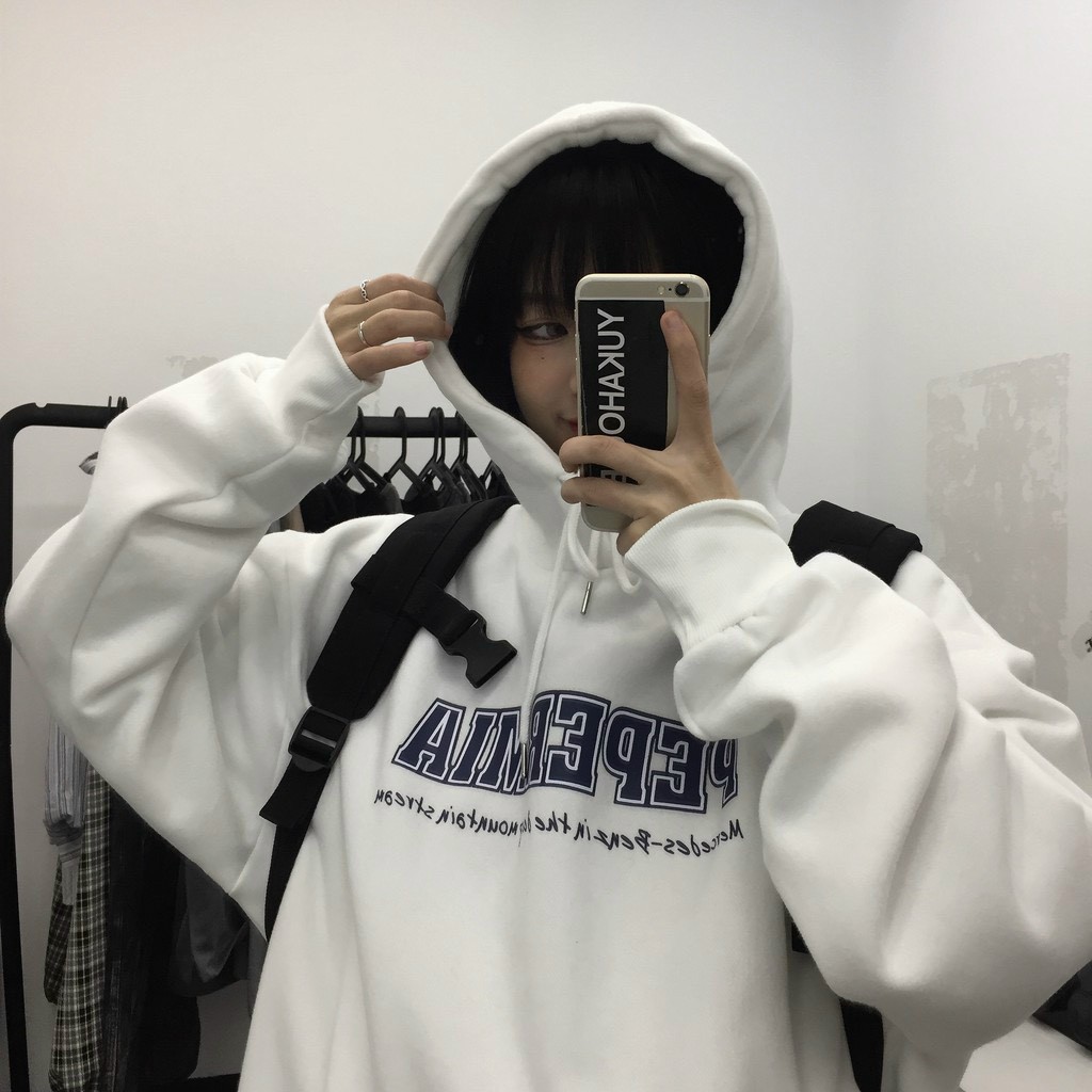 Áo hoodie nam nữ PEPPER samseyo, Áo hoodie form rộng phong cách Unisex, Áo khoác hoodie nam nữ Pepper Tutudesign, Áo sweater nỉ form rộng chất cực đẹp