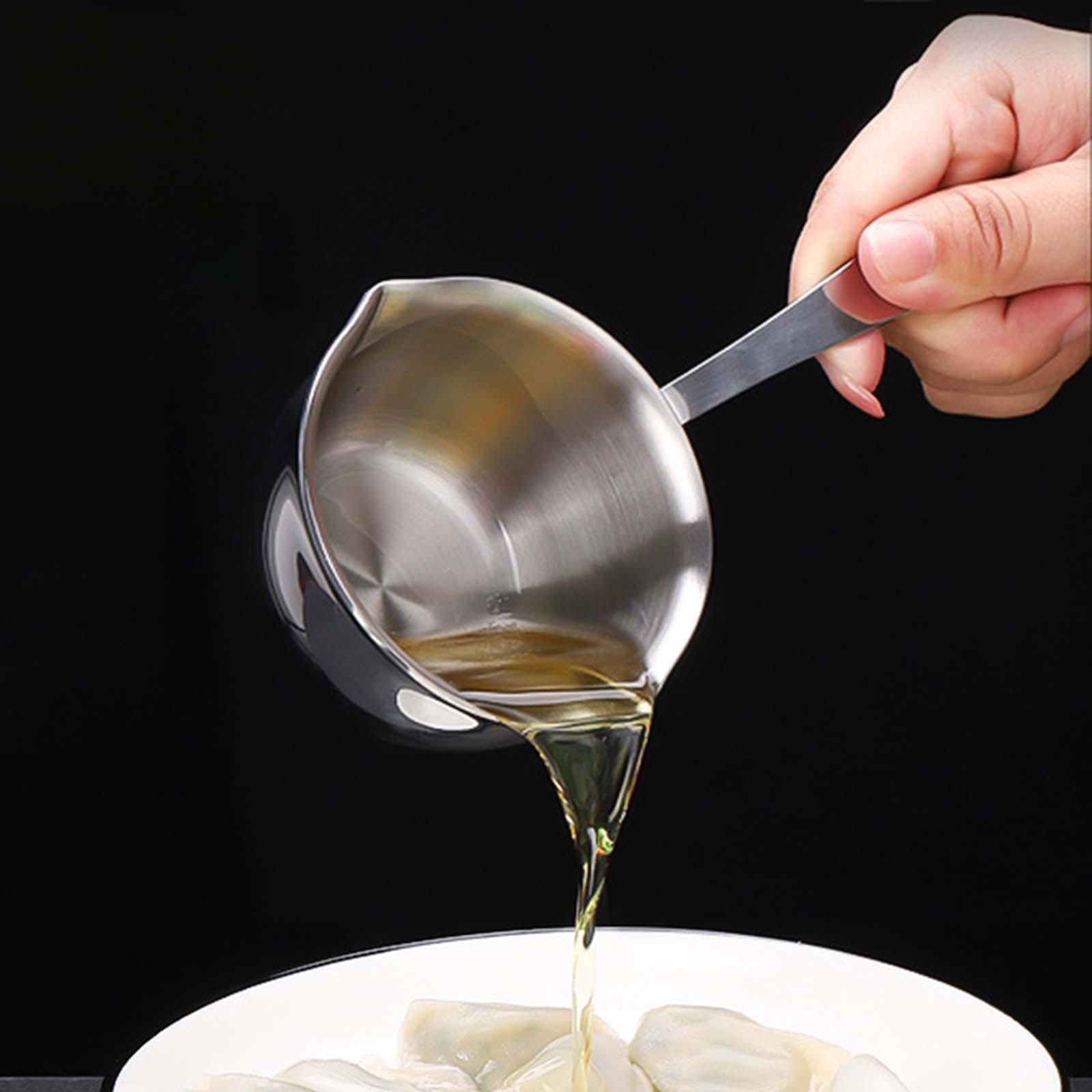 304 Stainless Steel Soup Pot Butter Melting Pot Sauce Cups Kitchen