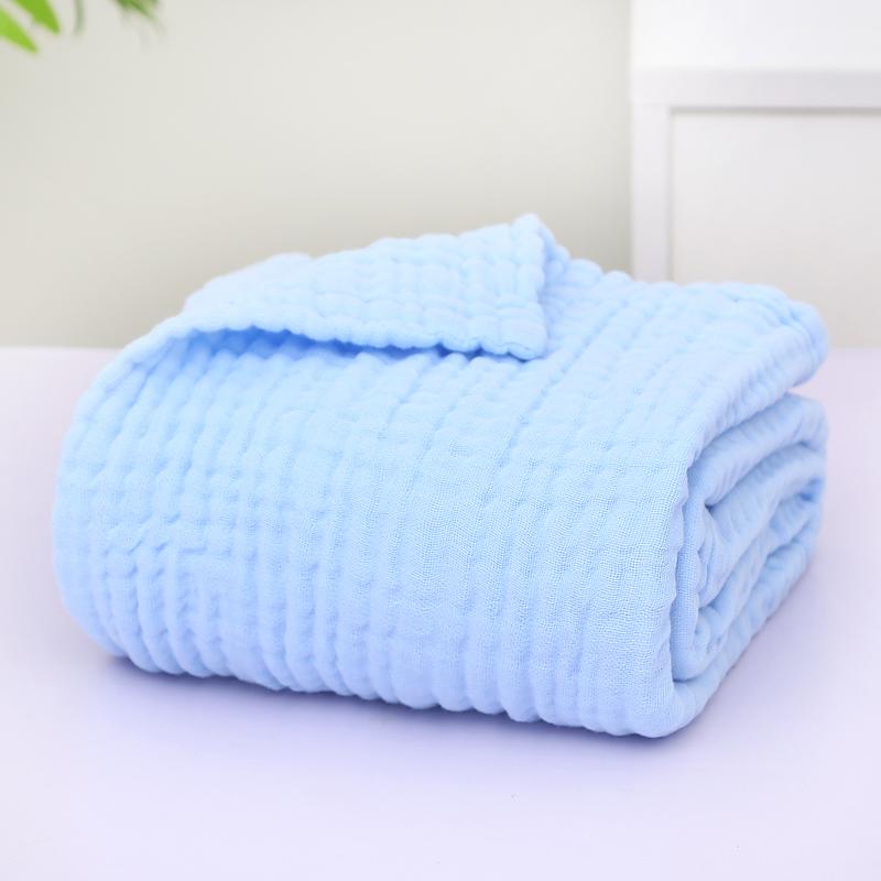 6 Lớp Muslin Bé Chăn Cotton Nhận Được Bộ Chăn Ga Gối Giường Bé Trẻ Em Đầm Bọc Bộ Chăn Mền Chần Gòn Vỏ Gối