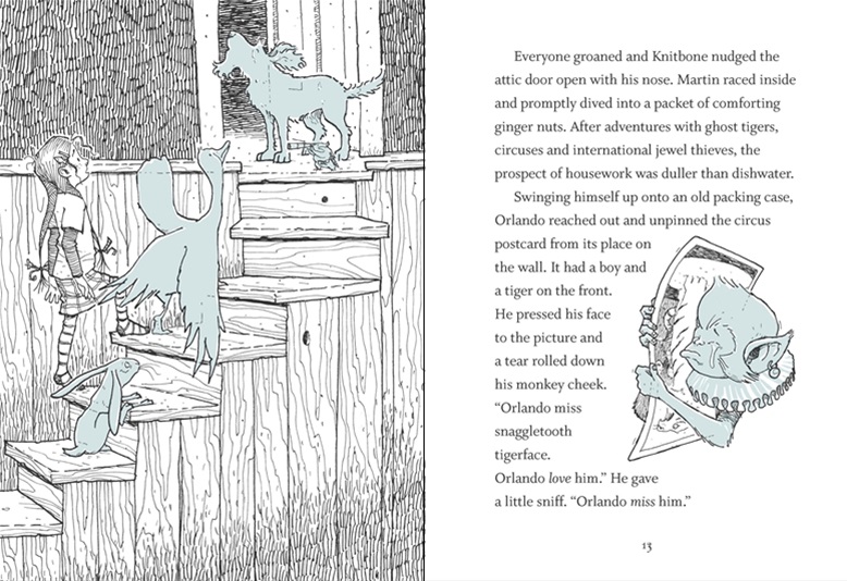 Usborne Knitbone Pepper Ghost Dog: A Horse called Moon