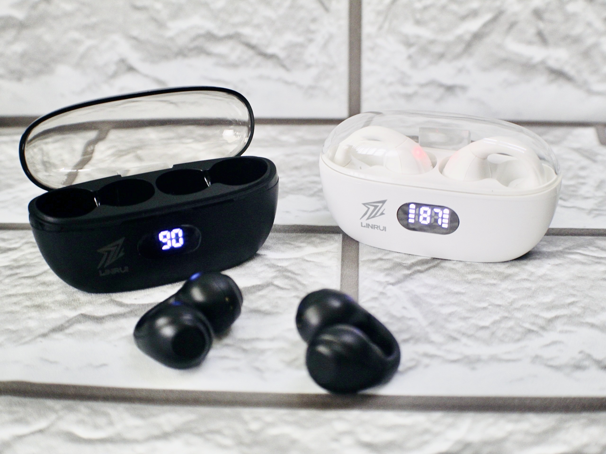 Tai Nghe Thể Thao Bluetooth Kẹp Tai Không Dây Chống Nước Có Mic - Hàng Chính Hãng