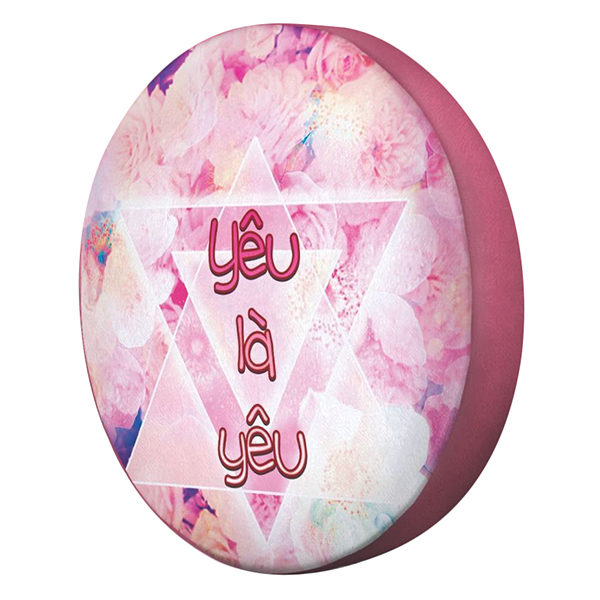 Gối tròn Yêu là yêu - GOGI010