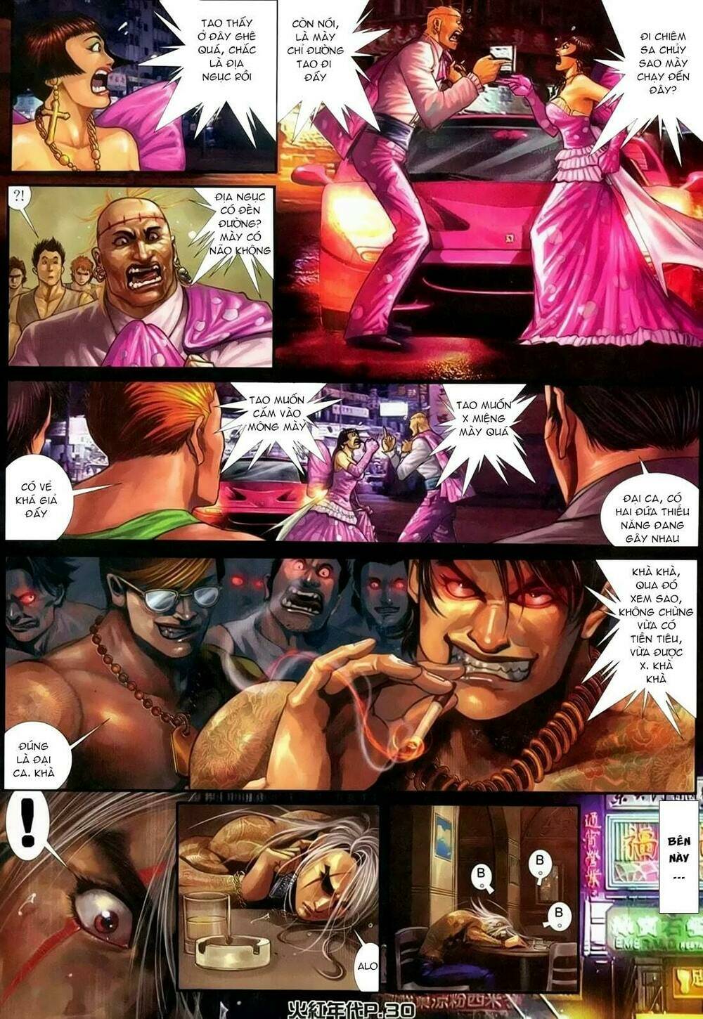 hỏa hồng niên đại hắc cốt đường chapter 133 27