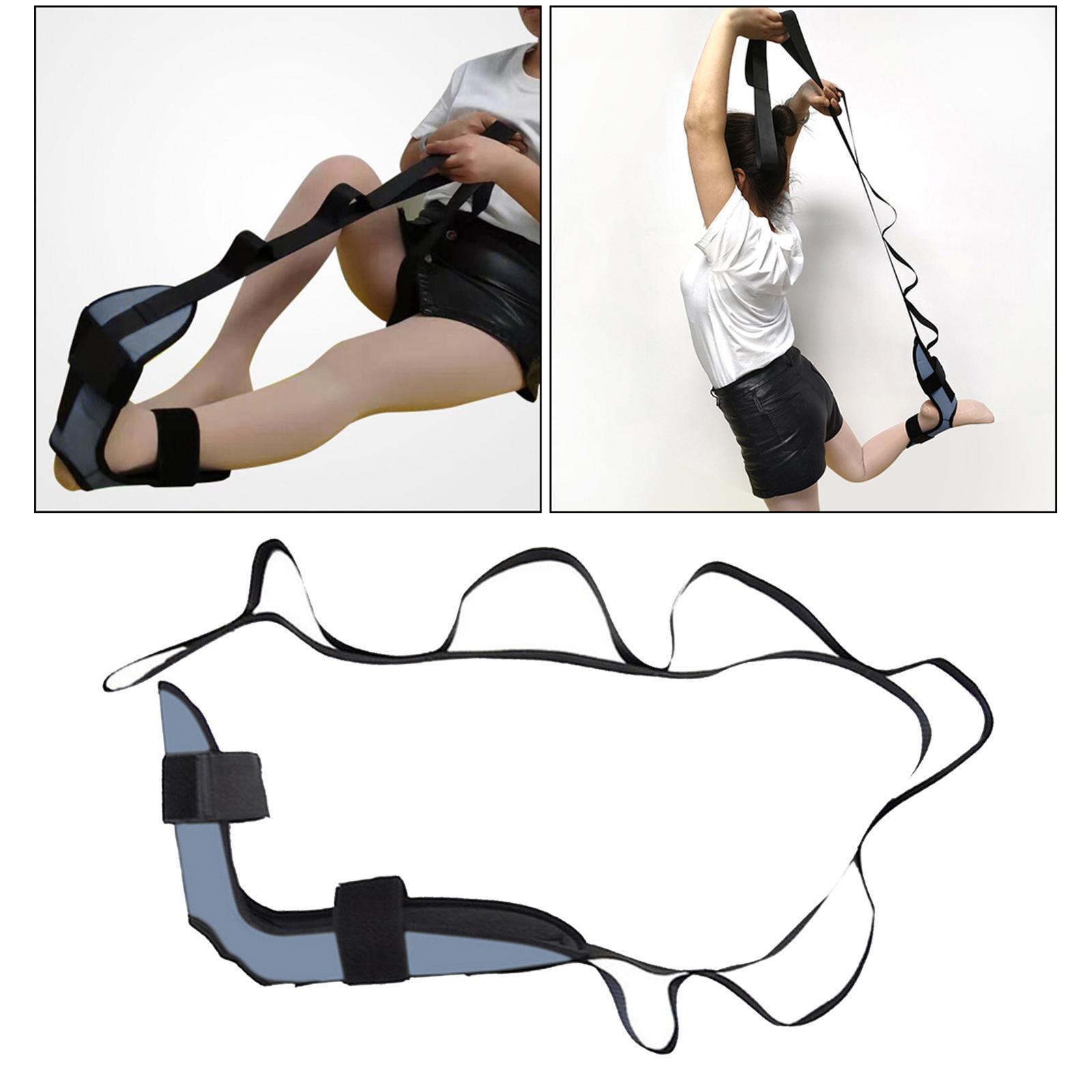 Yoga Stretching Strap Multi Loops  Stretcher Leg Stretcher for Pilates
