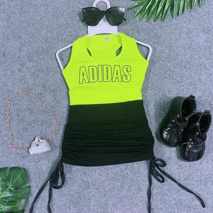Chân Váy Rút Phối Áo Croptop Siêu Dễ Thương Cho Bé Gái Đủ Size Cho Bé Từ 1 Tuổi Đến 8 Tuổi Nhã Uyên Kid BK017