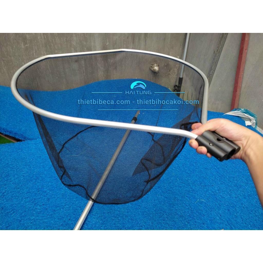 Vợt lưới cỡ lớn chuyên dụng bắt cá Koi. Cán vợt dài 2-2,5m- VỢT 60-70-80 CM