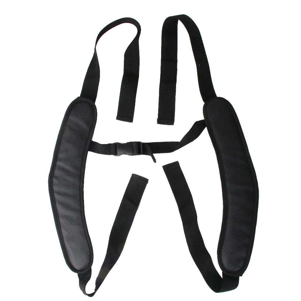 2x1 Pair DIY Waterproof PVC Shoulder Belt Strap Replacement for Backpack