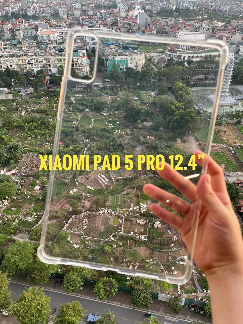 Ốp lưng dẻo cho máy tính bảng Xiaomi Pad 5 Pro 12.4 inch chống sốc 4 góc