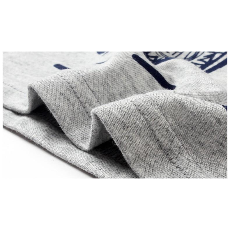 Áo Thun Bé Trai In Khủng Long và Tai Nghe Chất Cotton 100% Mềm Mịn