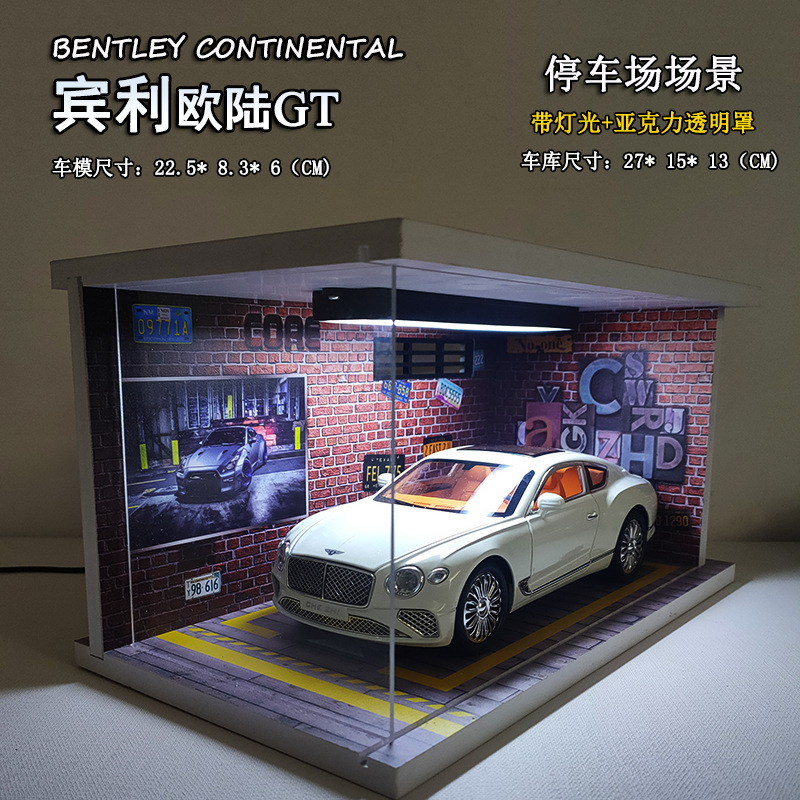 Xe Mô Hình Hợp Kim Siêu Xe Bentley Continental GT Tỉ Lệ 1:24