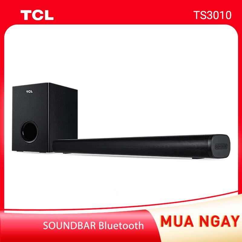 Loa Soundbar Bluetooth TCL 2.1 TS3010 - Trang bị loa siêu trầm không dây - HÀNG CHÍNH HÃNG