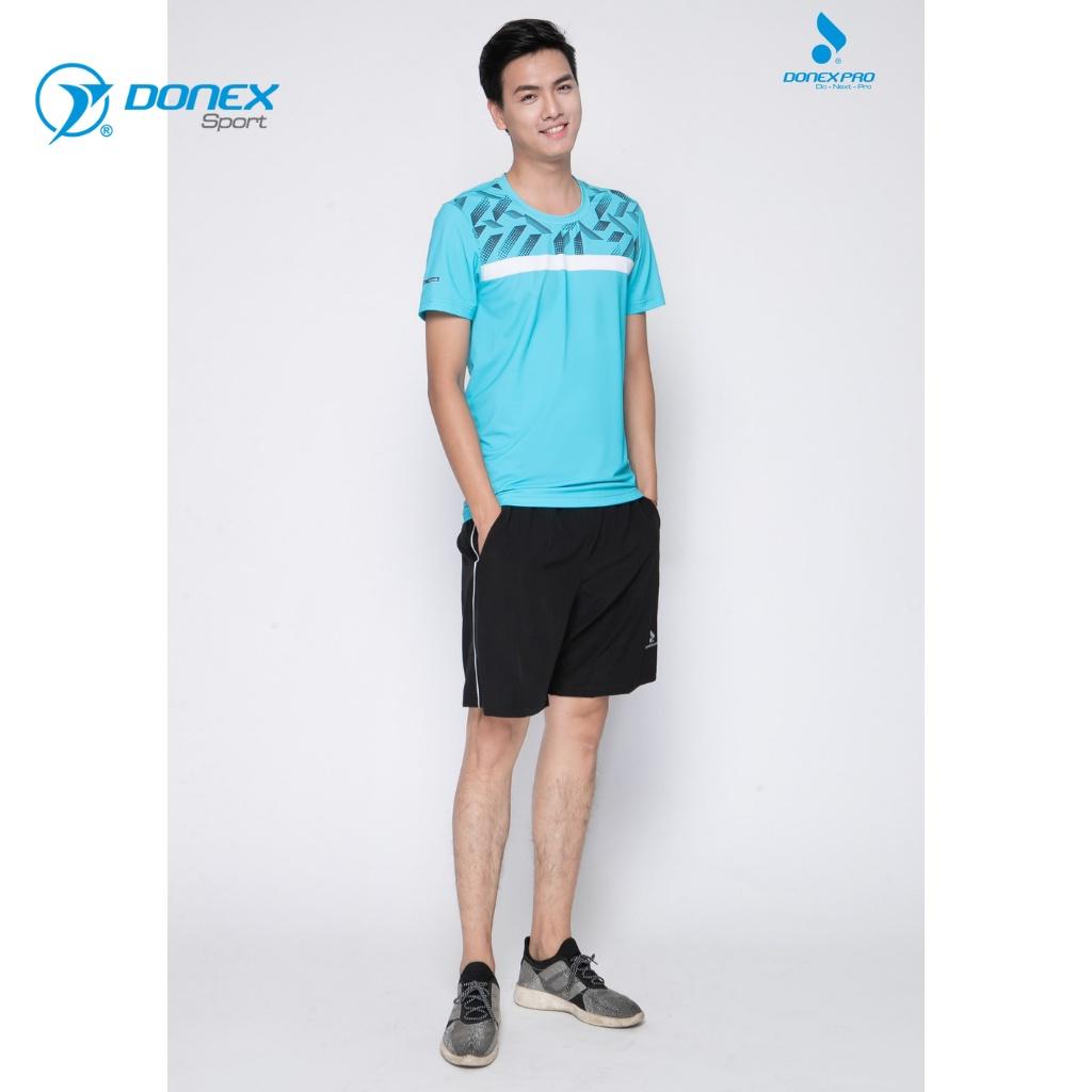 Áo Thể Thao Nam Không Cổ DONEXPRO Form Classic, Chất Liệu Thun Mè Thoáng Mát, Thoát Hơi Nhanh MC-9008