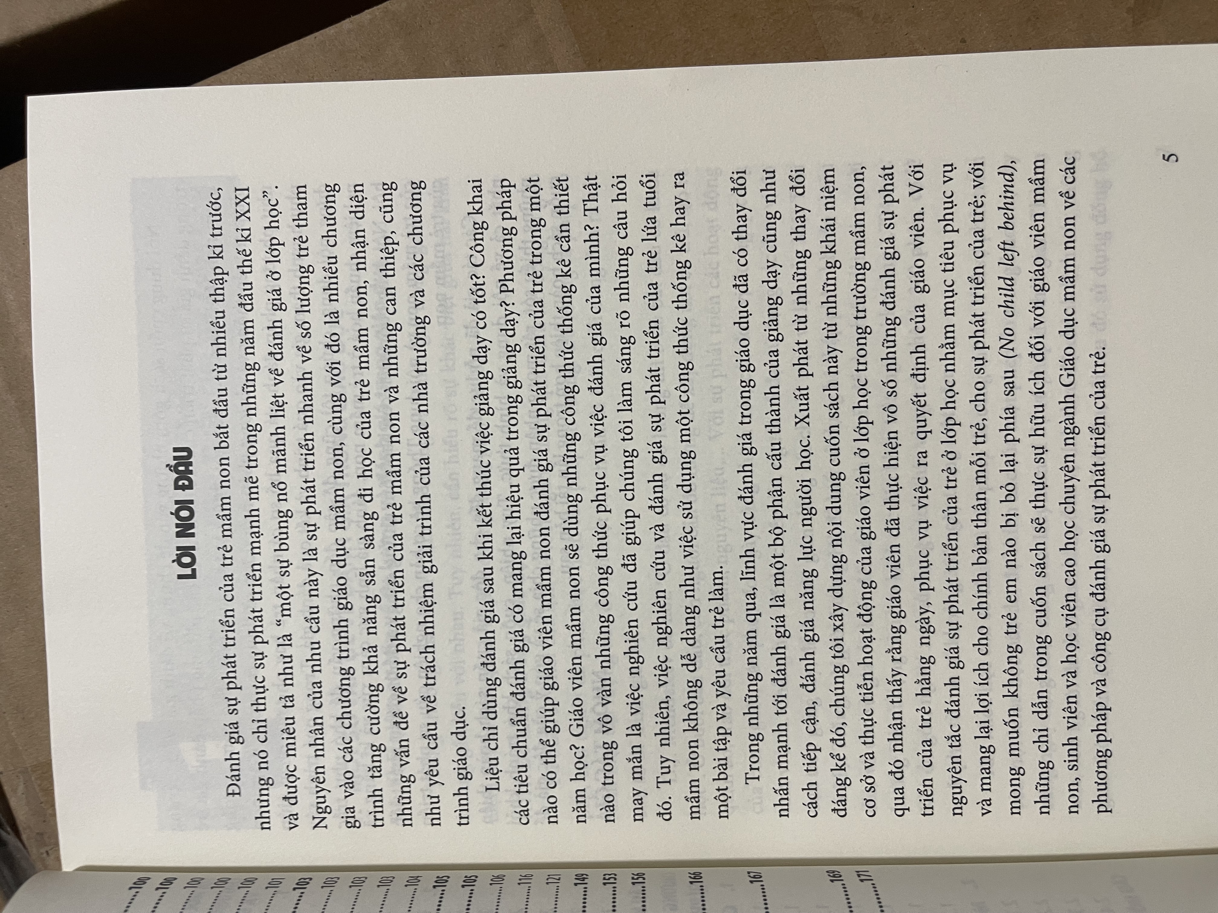 Sách - Đánh giá sự phát triển của trẻ mầm non