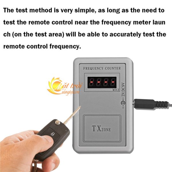 Máy đo tần số điều khiển từ xa RF cầm tay