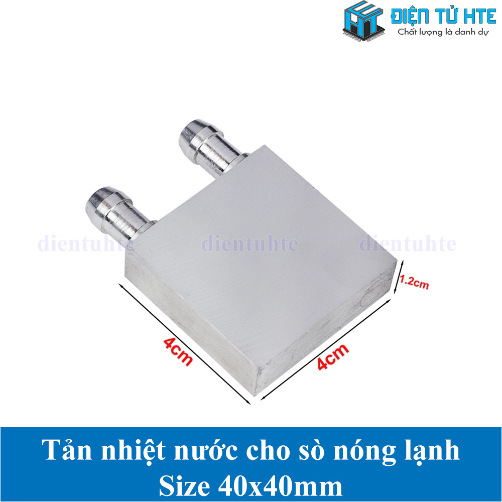 Tản Nhiệt Nước Cho Sò Nóng Lạnh 40x40