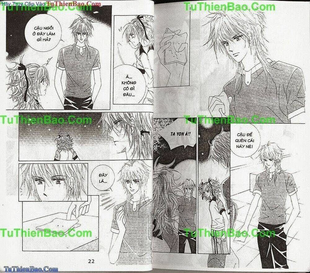 tiểu tử quậy bản đẹp - become habituated to kiss chapter 14 13