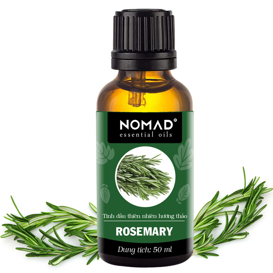 Tinh Dầu Thiên Nhiên Hương Thảo Nomad Essential Oils Rosemary 10ml