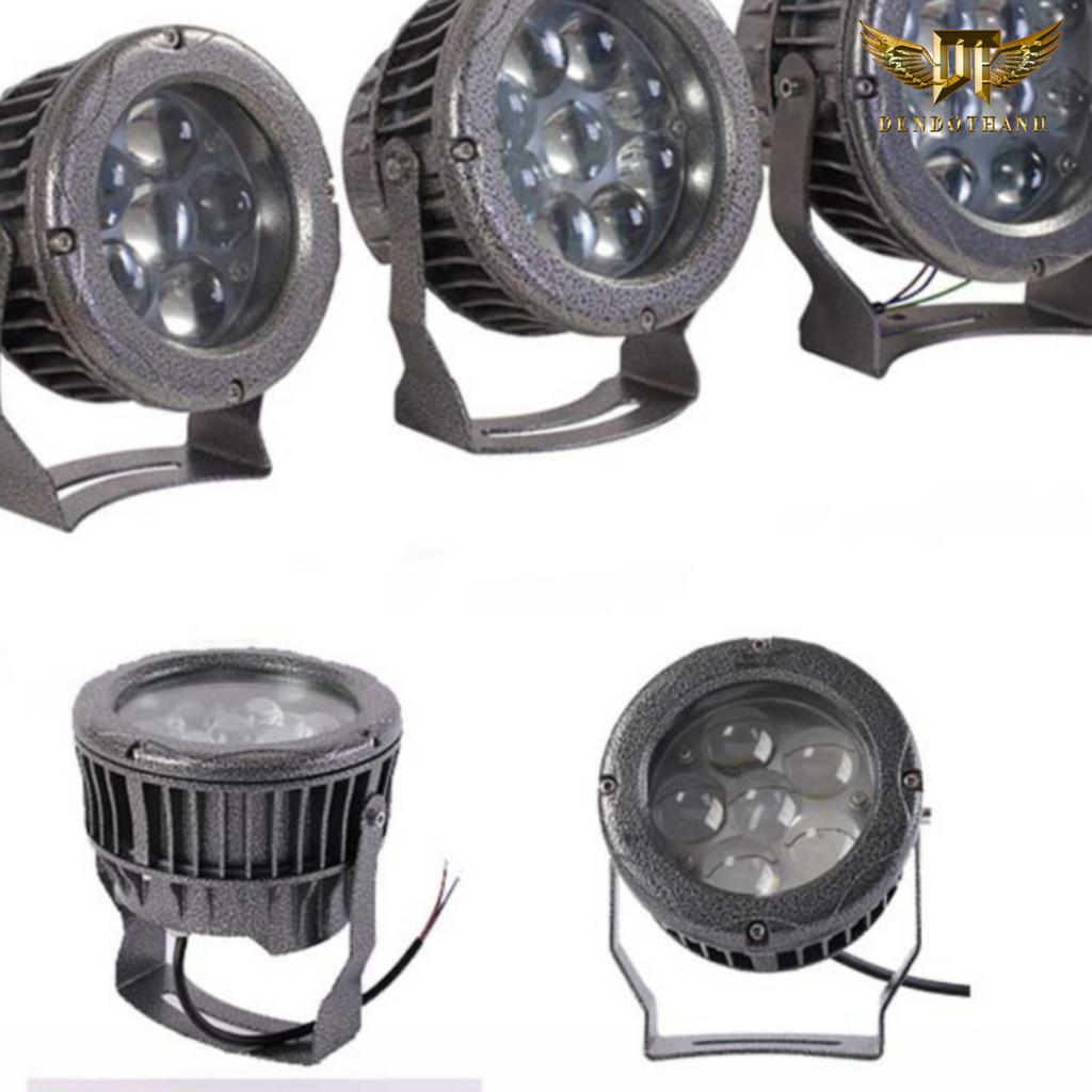 Đèn rọi cột chiếu điểm RSV8 mặt thấu kính ánh sáng hội tụ chiếu cột nhà cao tầng chống nước là dòng đèn sân vườn cao cấp - vuông