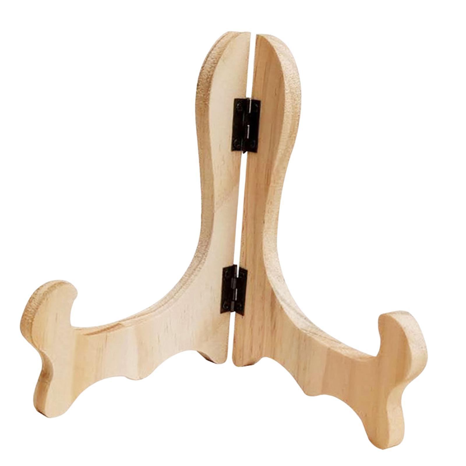 Plate Stands for Display,Plate Holder Display Stand Frame Holder Stand for Picture, Decorative Plate, Platter, Book, Photo Easel