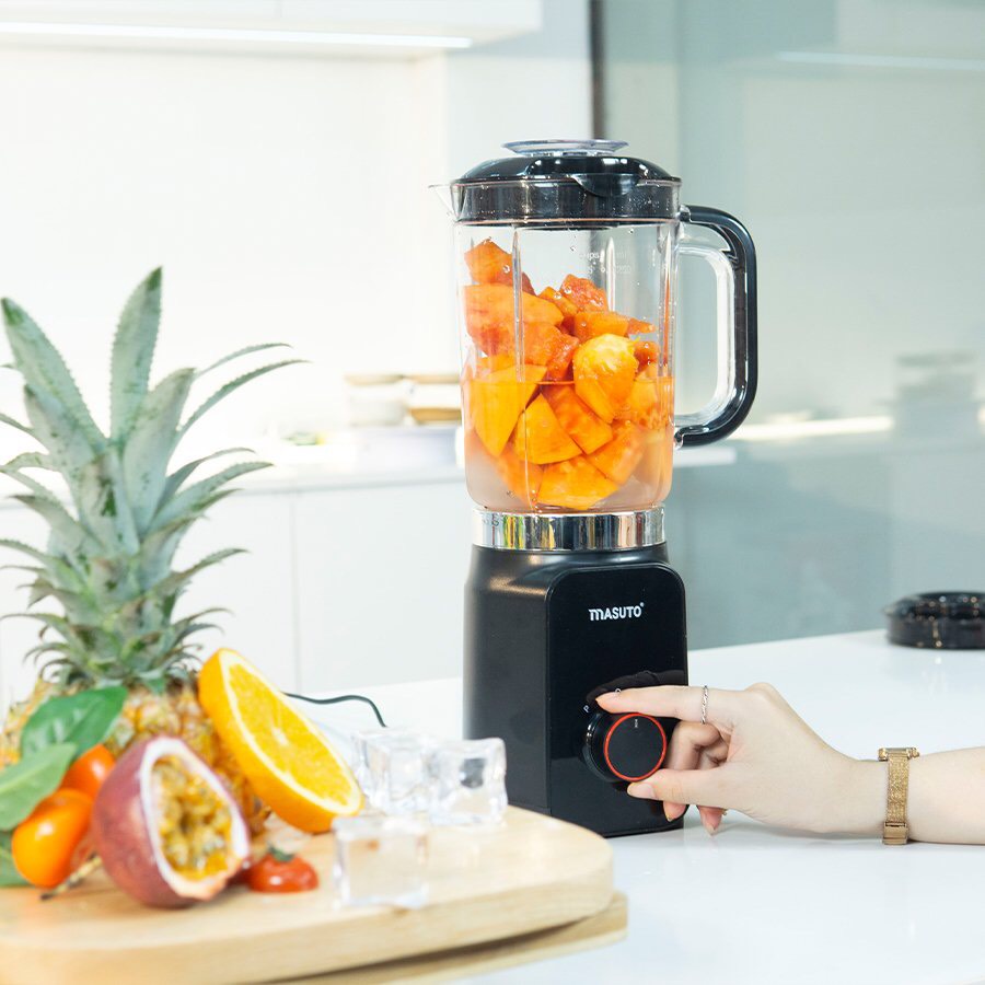 Máy xay sinh tố Sothing Masuto Blender MS-BL2C kèm cối vắt cam tiện dụng công suất 240w- Hàng chính hãng