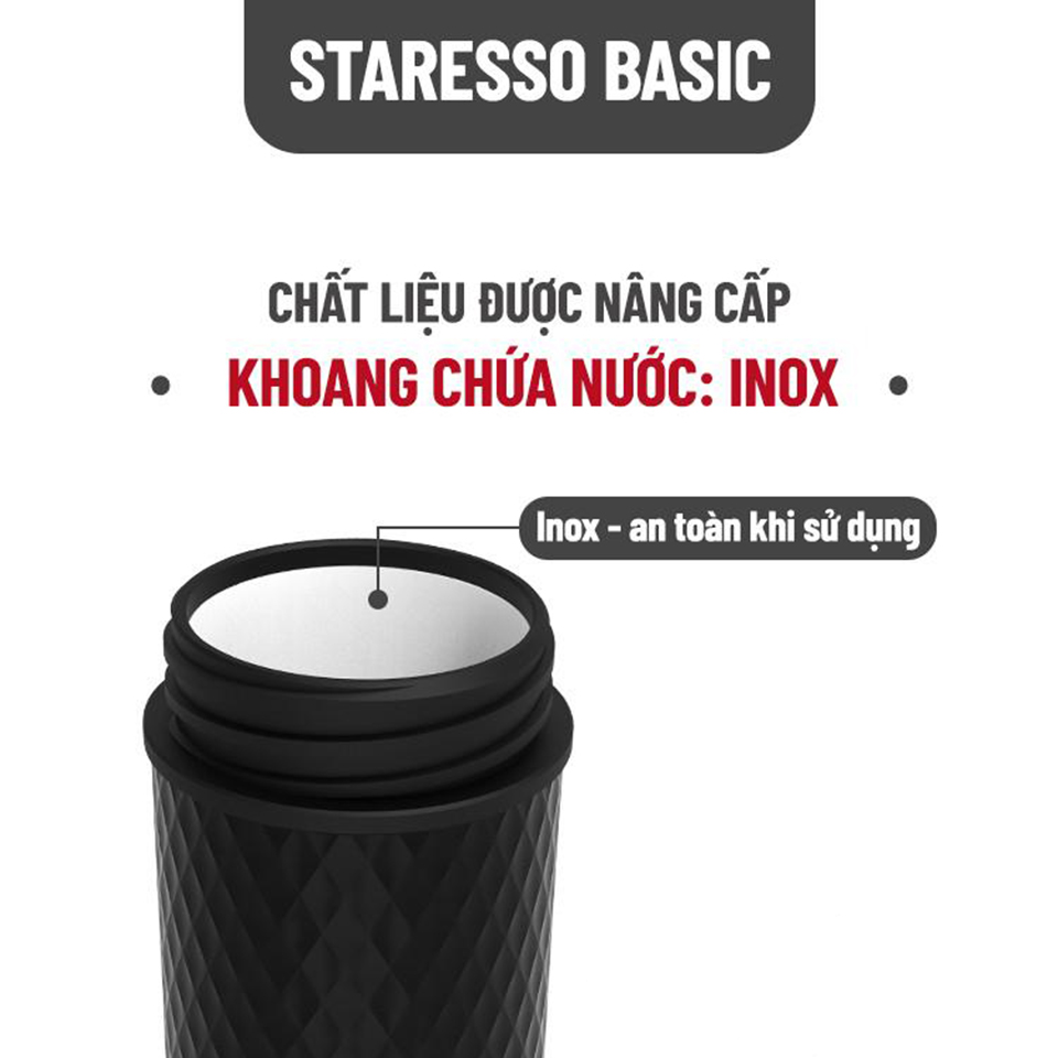 Staresso Basic - Máy pha cà phê cầm tay | Bản nâng cấp 2021