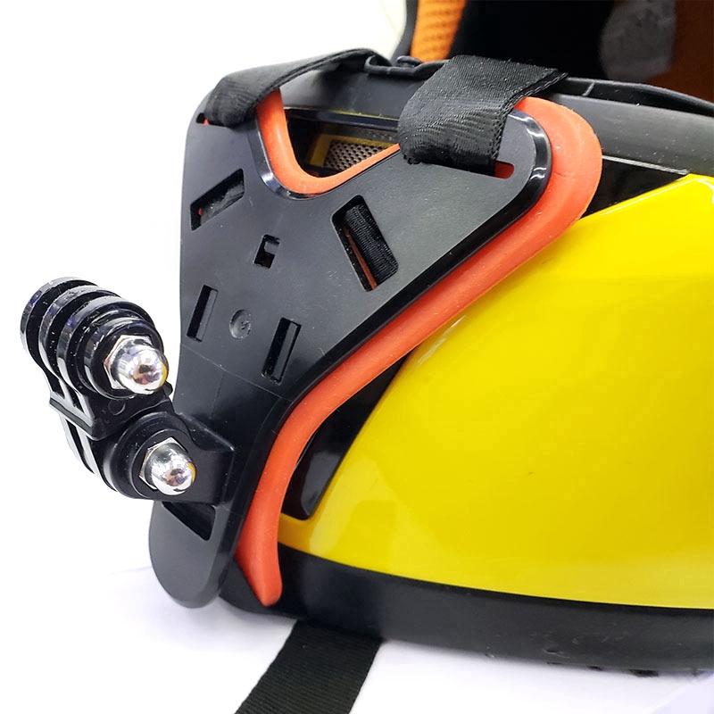 Dây gắn máy ảnh GoPro hero765 gắn nón bảo hiểm tiện lợi