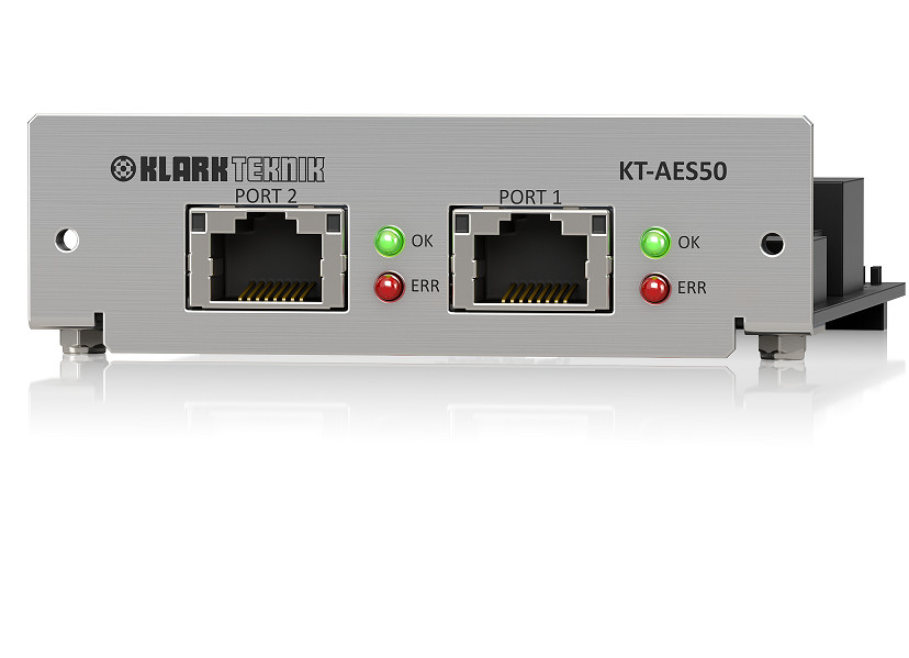 KLARK TEKNIK KT-AES50 -Network Module up to 48 Bidirectional Channels- Hàng Chính Hãng