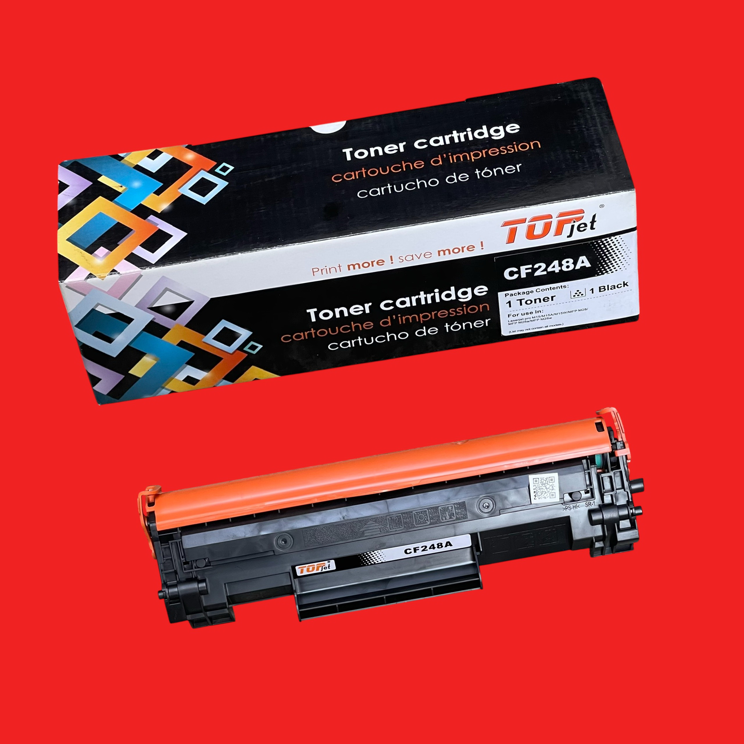 Hộp mực cho máy in HP 48A: Máy in HP M15A/ M16A/ M28A/ M29A - Hàng nhập khẩu