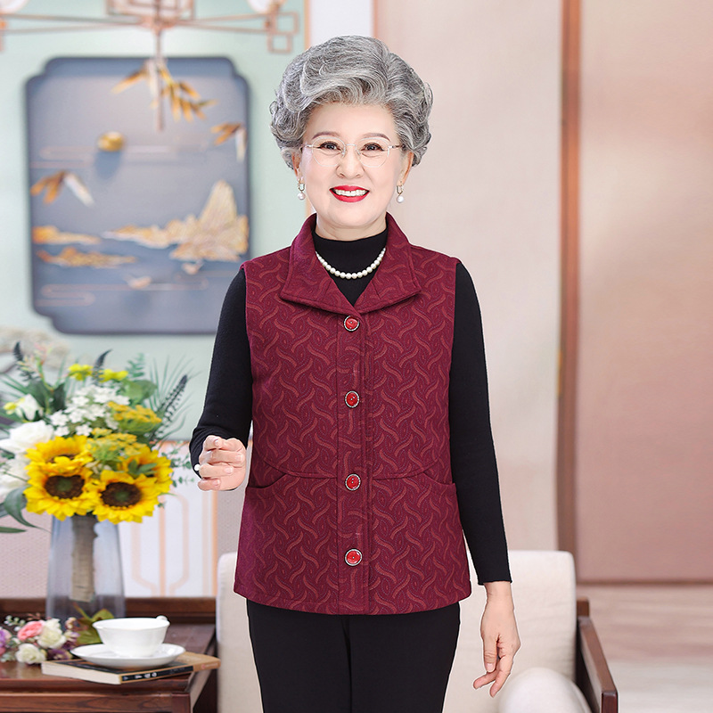 Áo Ghi Lê Mùa Xuân Thu Cho Bà AV01 - Hàng Quảng Châu Cao Cấp