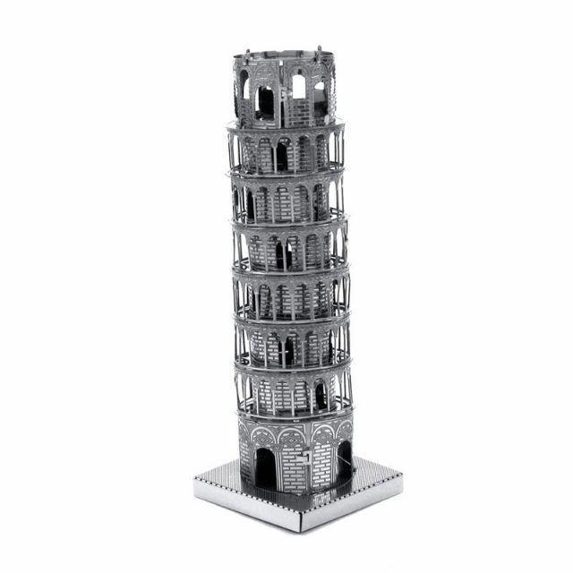 Đồ chơi lắp ghép mô hình 3D bằng thép tháp nghiêng Tower pisa -dc2154(22)