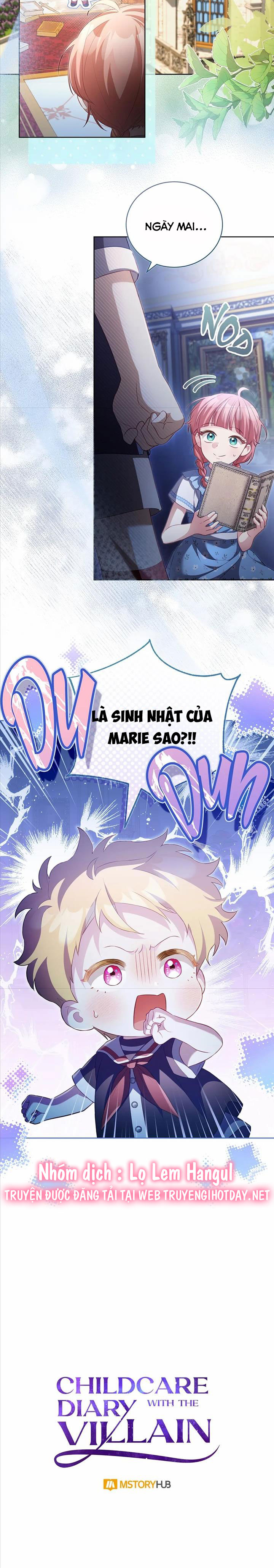 nhật ký chăm sóc đứa trẻ của nhân vật phản diện chapter 24 20